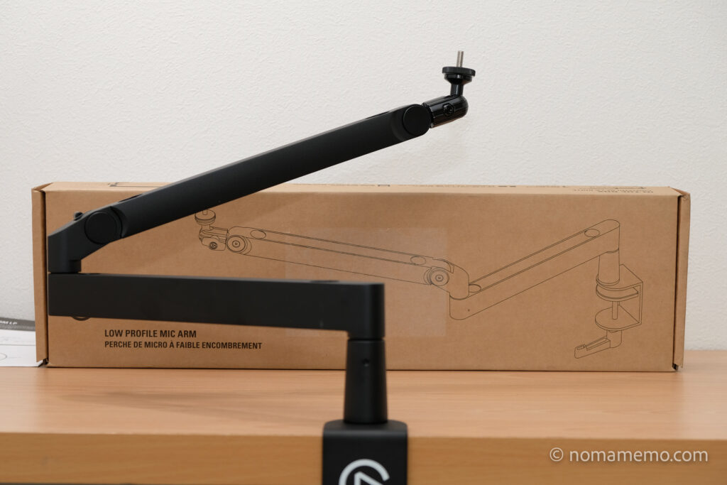 価格は安く Elgato Wave Mic Arm LP 薄型デザインマイクアーム 配信 ゲーミング レコーディング向け クランプ式固定  モニター下部か